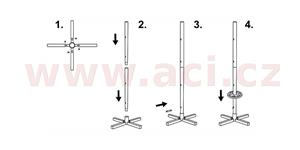 stojan na disky kol 13"-17"